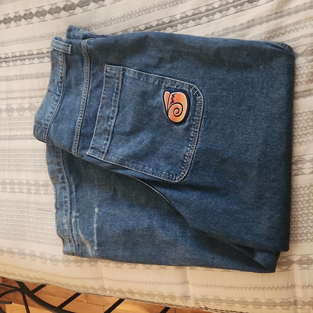 JNCO Mens Super Wide Leg Jeans - Twin Cannon